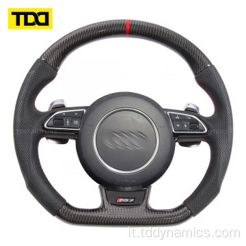 Volante in fibra di carbonio per Audi S3 Rs